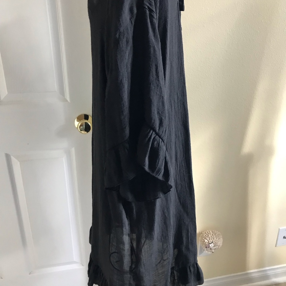 HOST PICK 🎉Ekouaer Black Swimsuit Cover Up Size Large - Picture 5 of 6